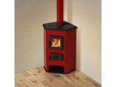 Soba de incalzit MBS Corner, putere 12 kW, evacuare pe plita