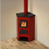 Soba de incalzit MBS Corner, putere 12 kW, evacuare pe plita